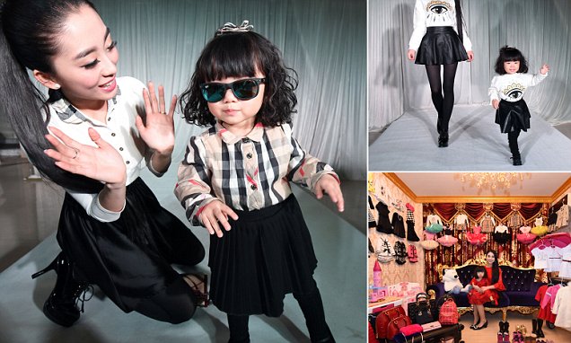 Mother Holds Dress Show For Her Daughter's Two Years Birthday